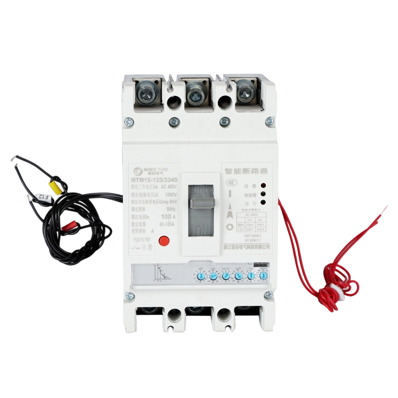 MT-M1 Digital Electronic MCCB, 100-800A, 3/4P, 50kA, Pemutus Litar Kawalan Mikropemproses